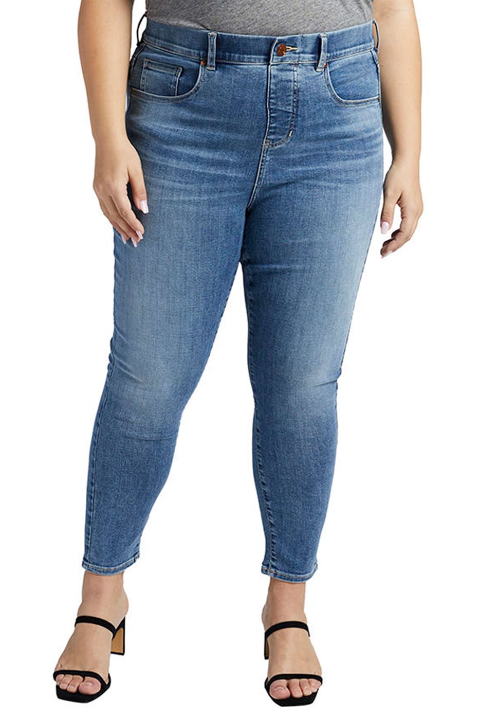Valentina Jeans Boardwalk Bleu À Enfiler